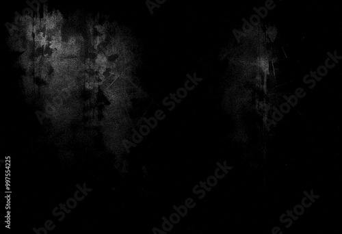 Black wall texture background, grainy texture background