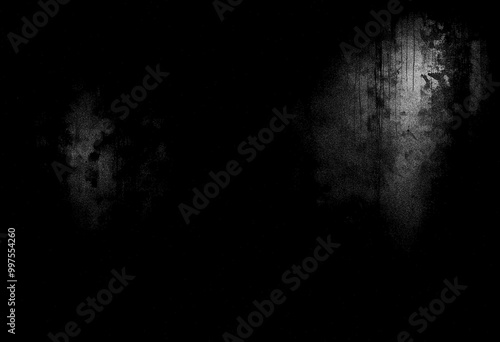 Black wall texture background, grainy texture background