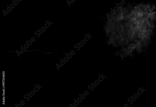 Black wall texture background, grainy texture background
