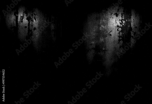 Black wall texture background, grainy texture background
