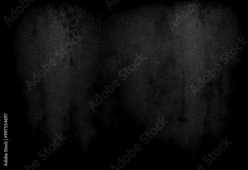Black wall texture background, grainy texture background