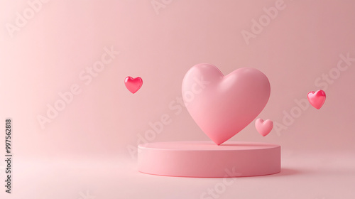 Plot person e-commerce love booth background