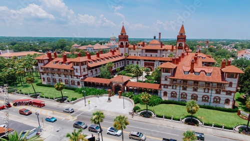 Fotografie Flagler College in St. Augustine, Florida, United States.