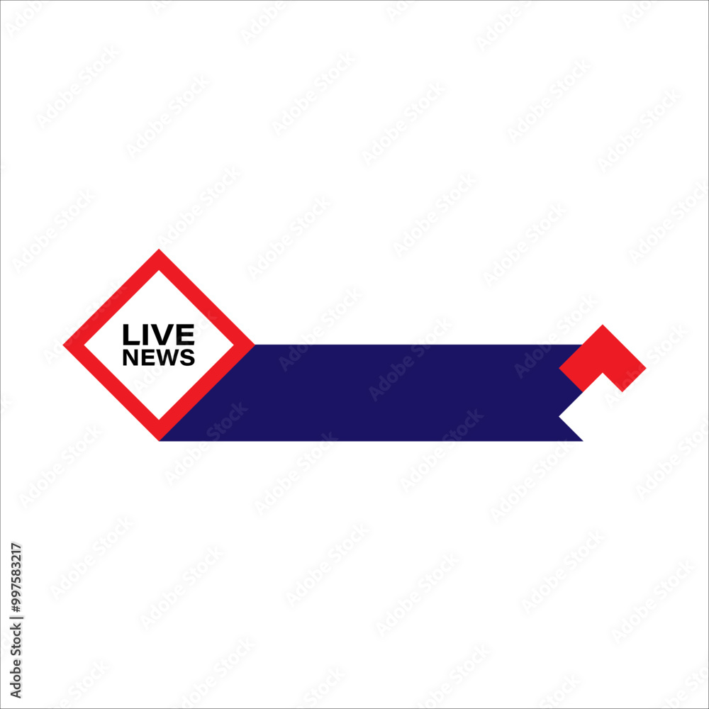Breaking News. Lower third banner news. Streaming news sign Breaking News. Lower third banner news. Streaming news sign
