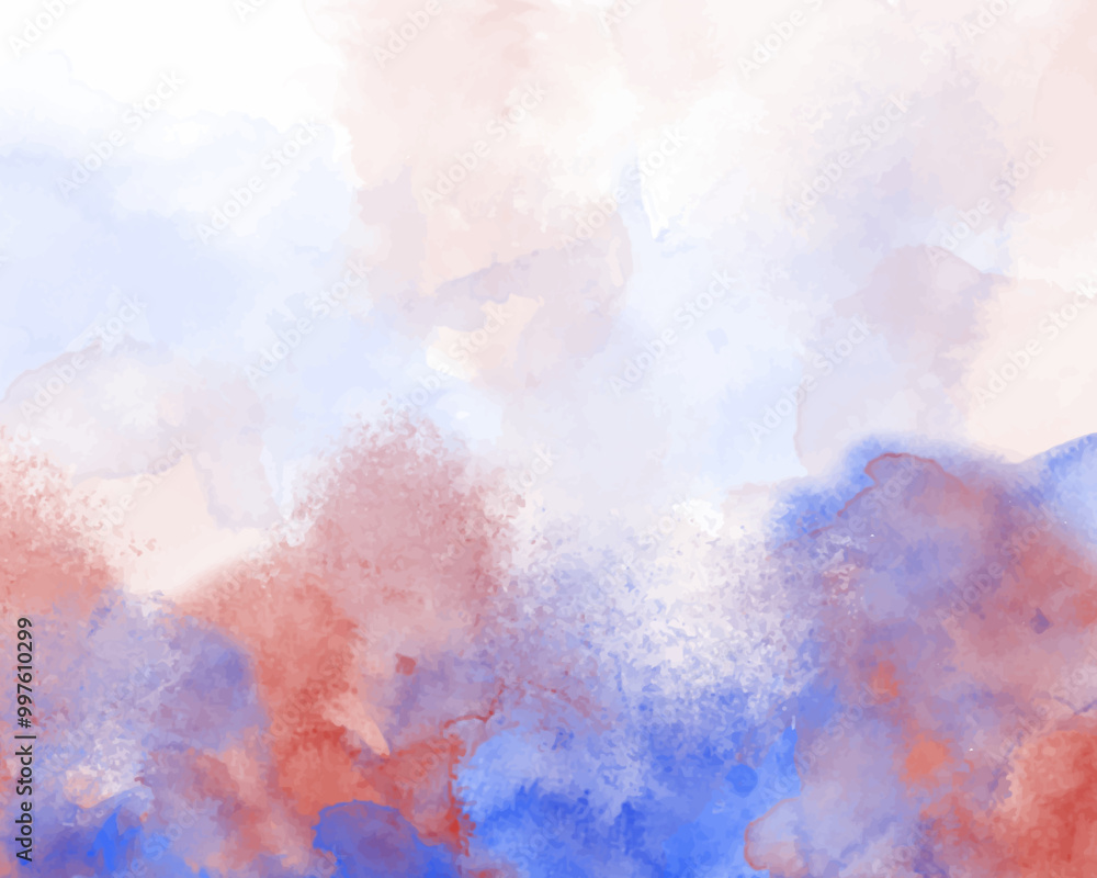 Obraz premium Abstract watercolor textured background. Design for your date, postcard, banner, logo.