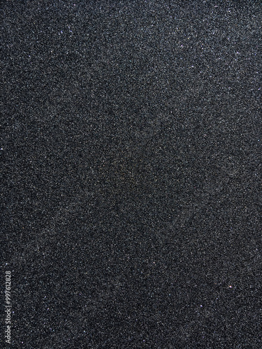 Close up on a Black Griptape Texture Material Background	