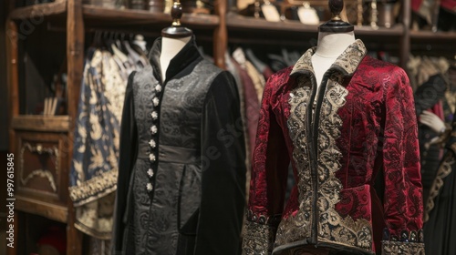 Formal Gowns: These exquisite gowns, often made from silk or velvet, require careful handling and spot cleaning to preserve their beautiful intricate details. 