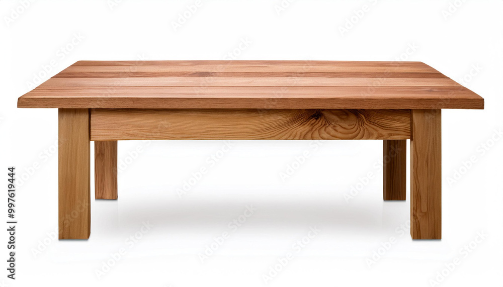 wooden table isolated on white background with clipping path wooden table isolated on white background with clipping path