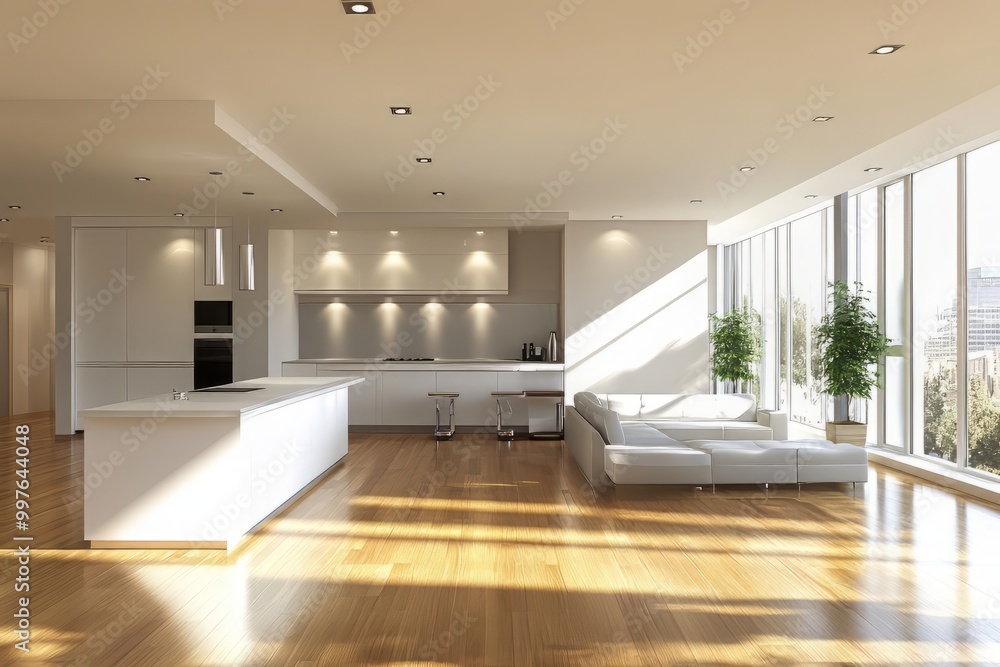 aesthetic harmony: modern kitchen and living room design aesthetic harmony: modern kitchen and living room design