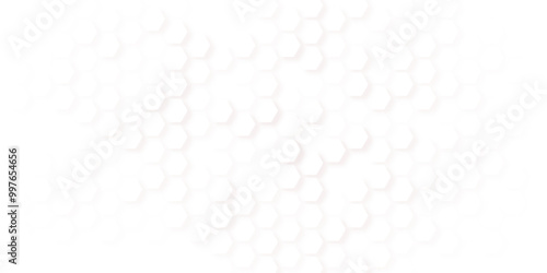 Hexagon Beehive honeycomb pattern wall black and white, Hexagon isolated clipping path horizontal for design honeycomb texture for pattern .