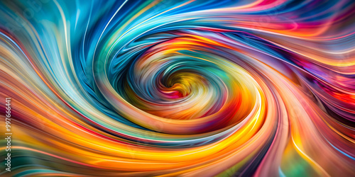 Abstract swirling colors and shapes with a blurred effect, abstract, background, colors, design, artistic, texture, soft