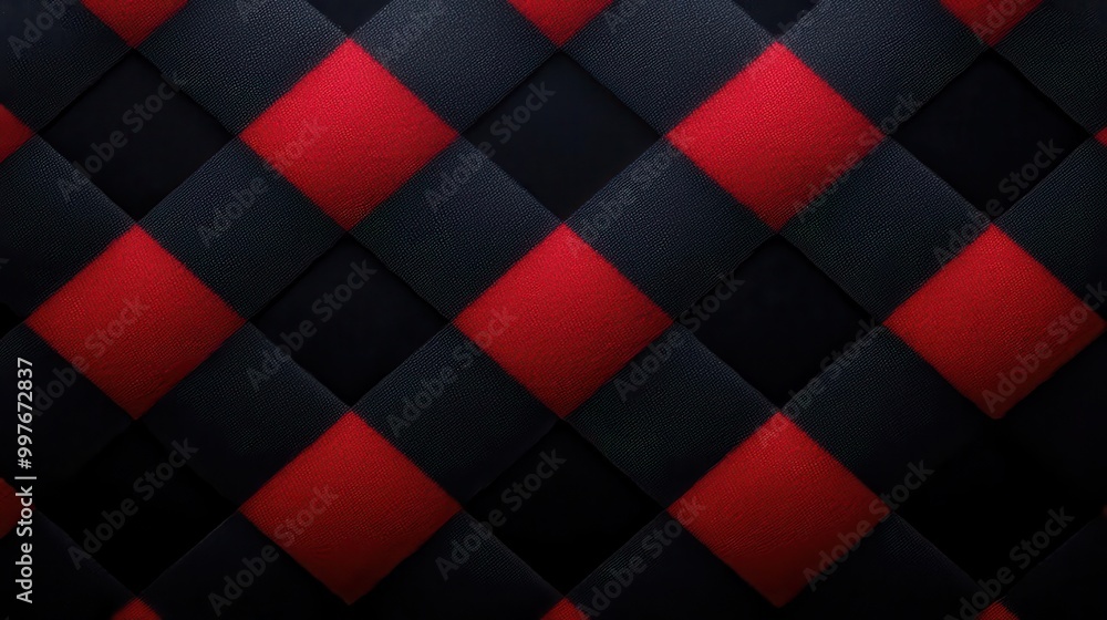 Checkered pattern with minimalist plaid highlights, sleek design Checkered pattern with minimalist plaid highlights, sleek design