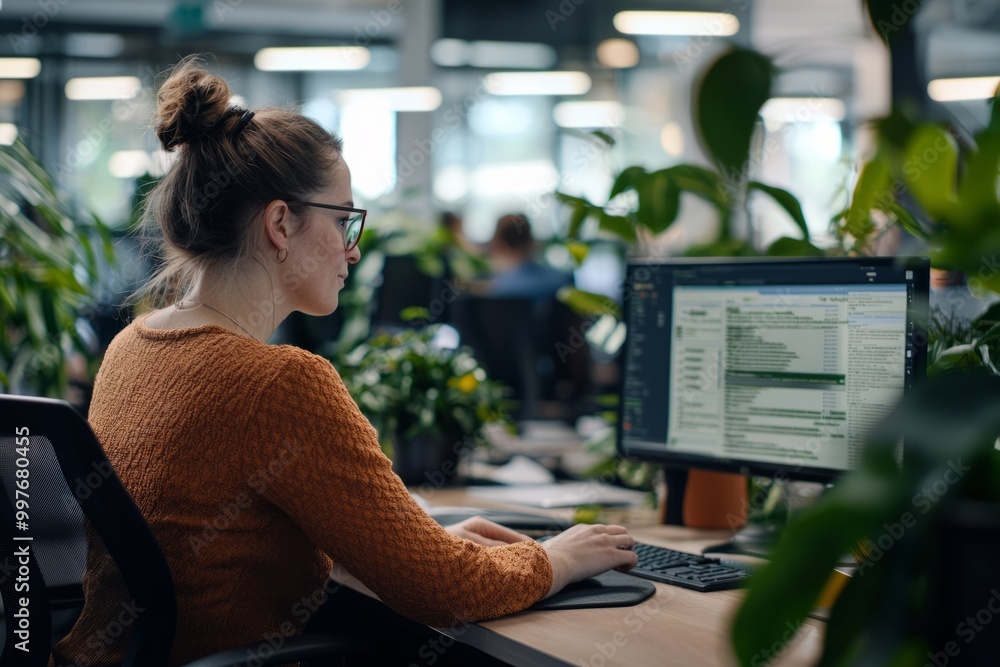 Employees choosing their work hours, showcasing a diverse group working at various times throughout the day, Generative AI Employees choosing their work hours, showcasing a diverse group working at various times throughout the day, Generative AI