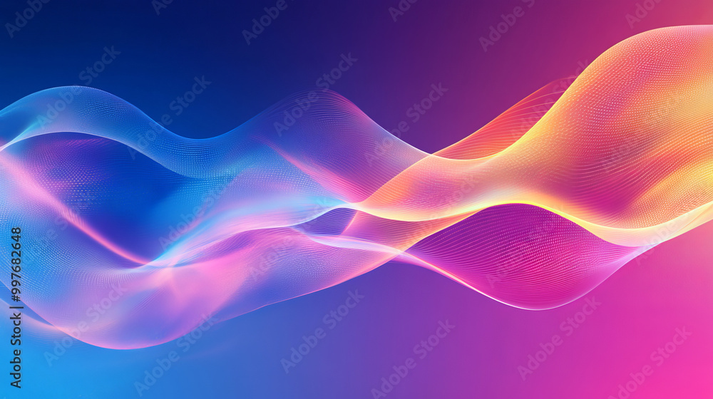 An abstract wave design framed in a bright gradient color, created as a hand-drawn vector. This template is ideal for science and technology presentations.
An abstract wave design framed in a bright gradient color, created as a hand-drawn vector. This template is ideal for science and technology presentations.