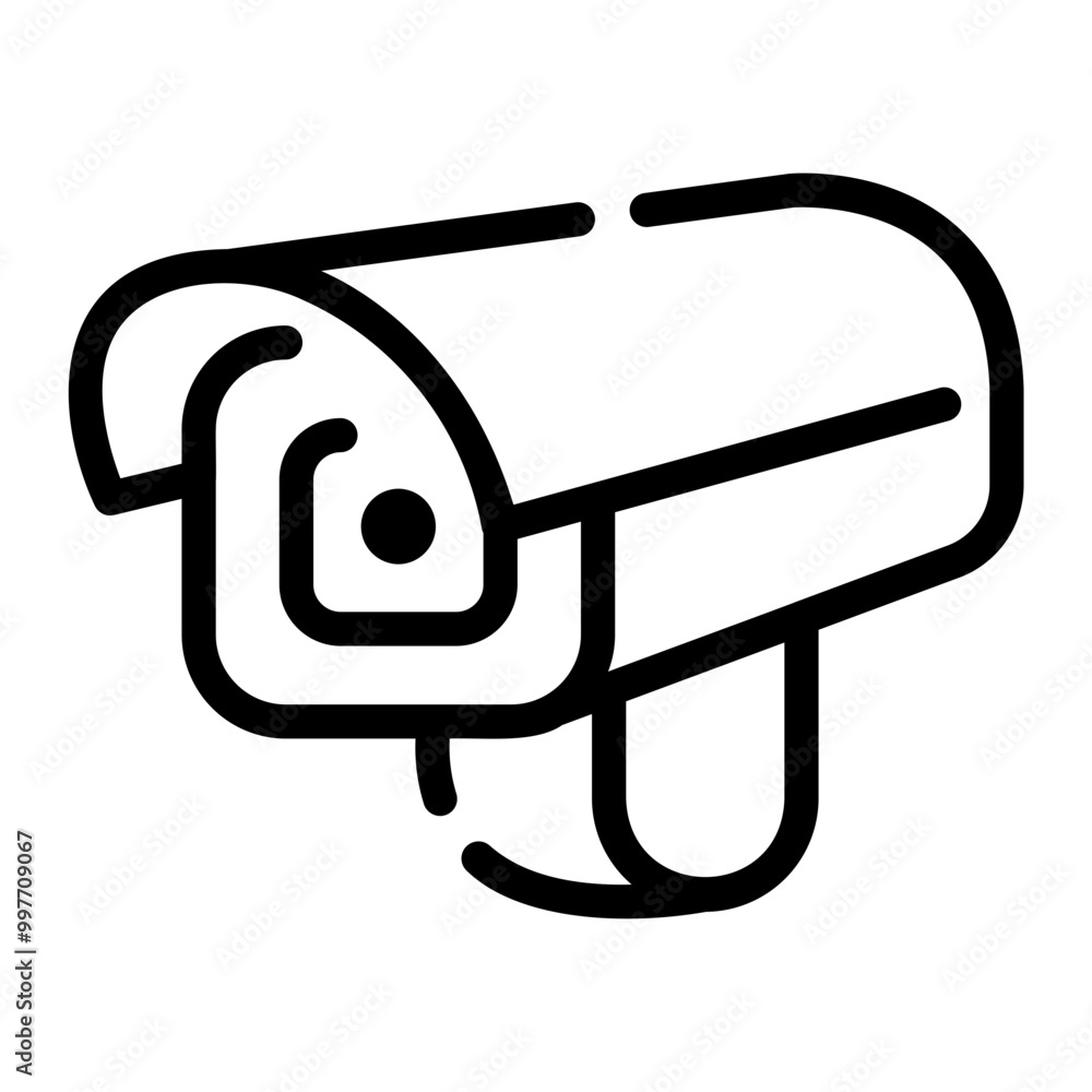 cctv Line Icon