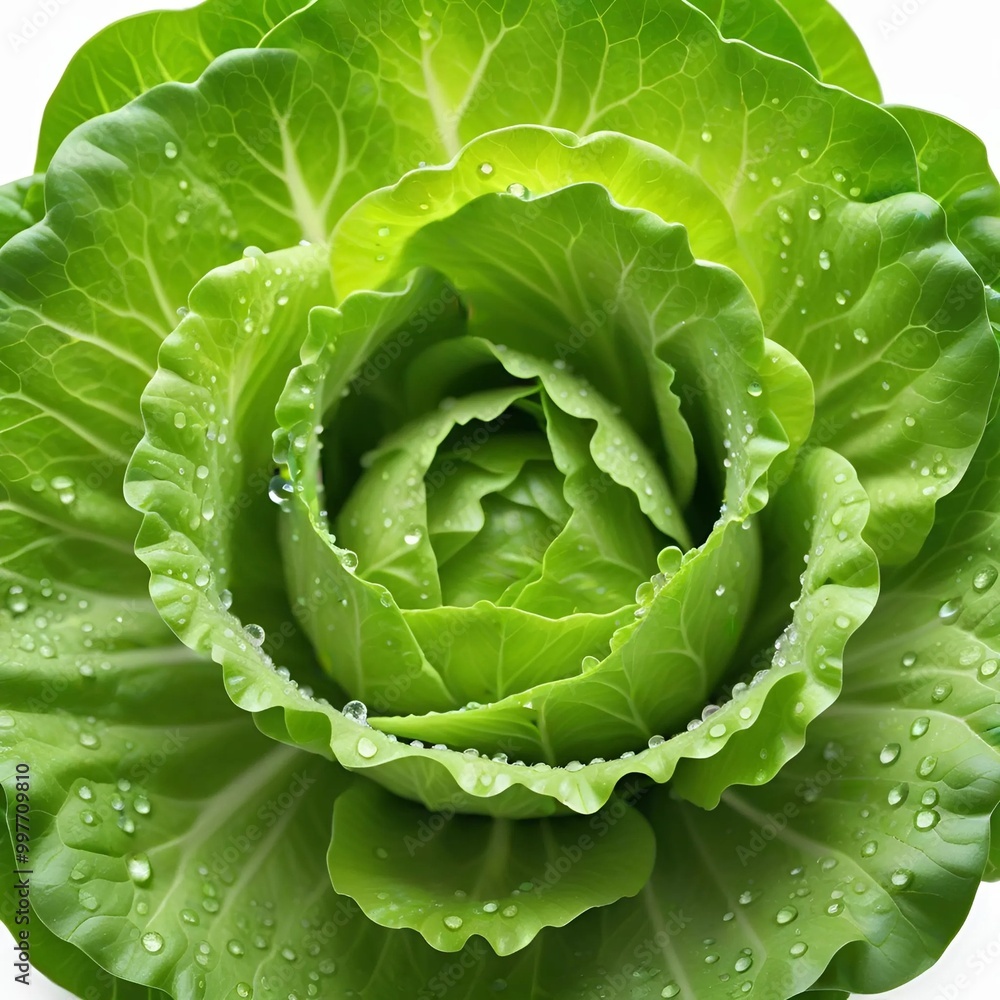 Obraz premium a head of lettuce
