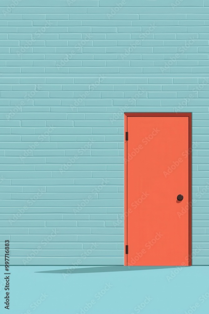 Trade restrictions concept, economy locked behind walls, flat design illustration Trade restrictions concept, economy locked behind walls, flat design illustration