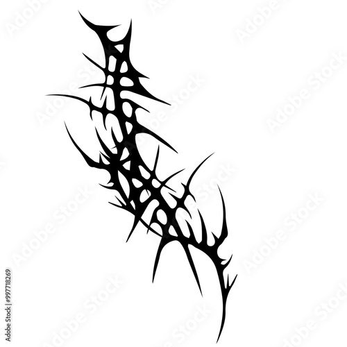cybersigil tribal shape icon