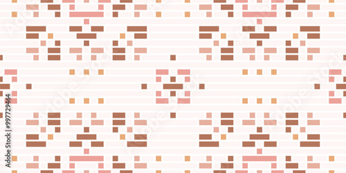Arabesque Geometric Pattern Backgroundfolk Embroidery, Aztec Geometric Ornament Print. Design for Carpet, Wallpaper, Clothing, Wrapping, Fabric