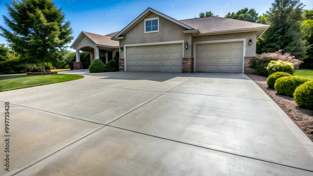 Smooth concrete driveway in Des Moines, Iowa , driveway, concrete, smooth, texture, grey, residential, urban, Midwest, home Smooth concrete driveway in Des Moines, Iowa , driveway, concrete, smooth, texture, grey, residential, urban, Midwest, home