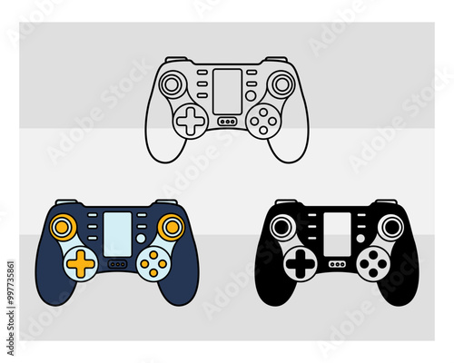 Remote Controller SVG Silhouette, Remote Controller Silhouette, Game Controller Svg, Game Svg, Video Game svg, Remote Controller Png, PlayStation Svg Images, Cut Files