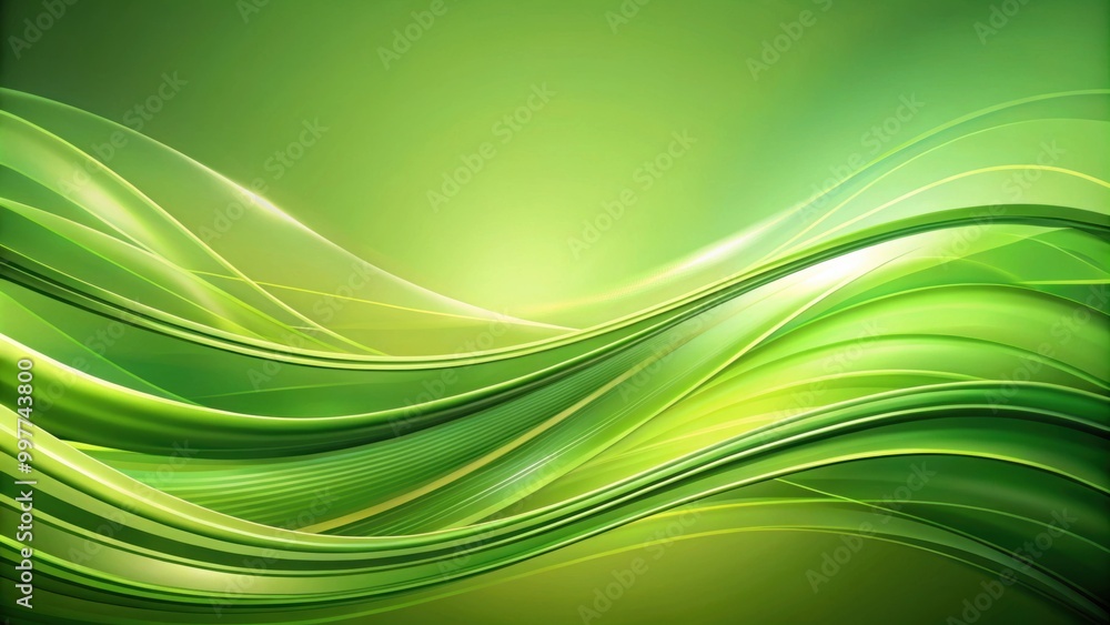 Abstract organic background in various shades of green with flowing curves , green, planet, conservation, eco-friendly Abstract organic background in various shades of green with flowing curves , green, planet, conservation, eco-friendly