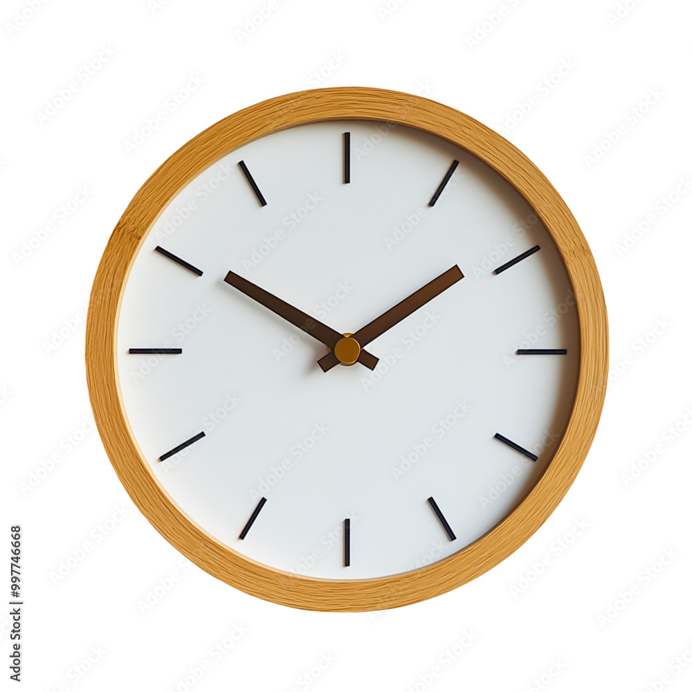 Modern Wall Clock with Minimalist Design Modern Wall Clock with Minimalist Design
