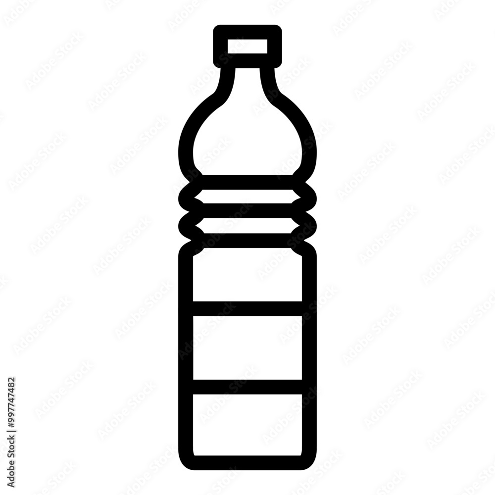 Fotografie Bottle icon outline style