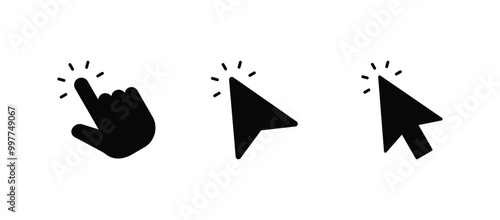 Mouse Cursors and Pointers icon set