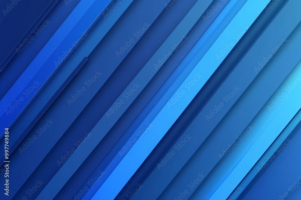 Blue Geometric Abstract Background with Diagonal Lines and Gradients Blue Geometric Abstract Background with Diagonal Lines and Gradients