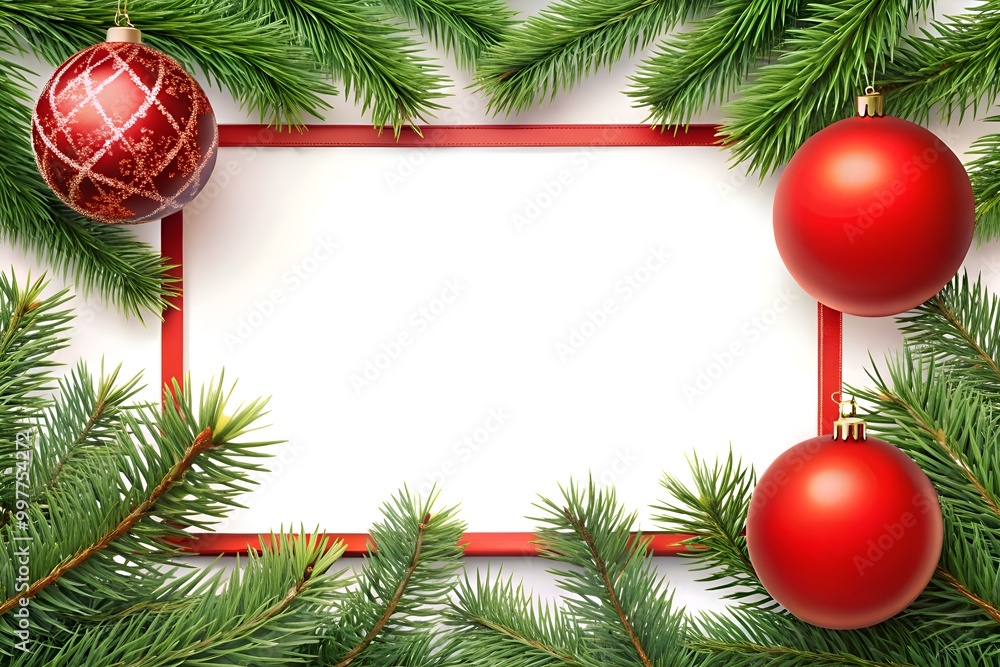 christmas background with branches and decorations christmas background with branches and decorations