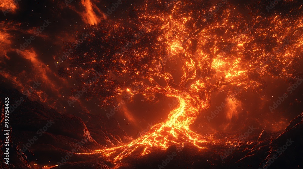 Fiery Tree of Life Fiery Tree of Life