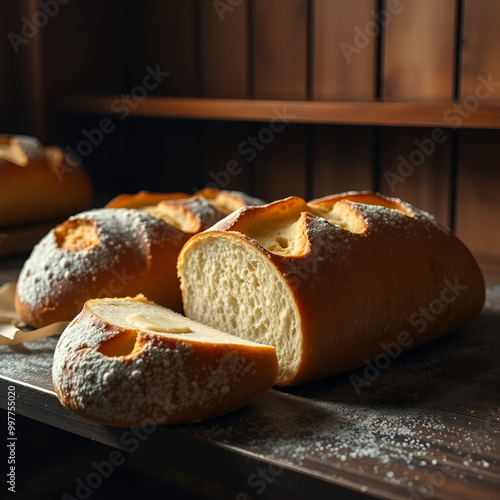 bread with sesame seeds