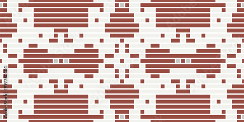 Pixel Art Ikat Pattern Sareefolk Embroidery, Aztec Geometric Ornament Print. Design for Carpet, Wallpaper, Clothing, Wrapping, Fabric