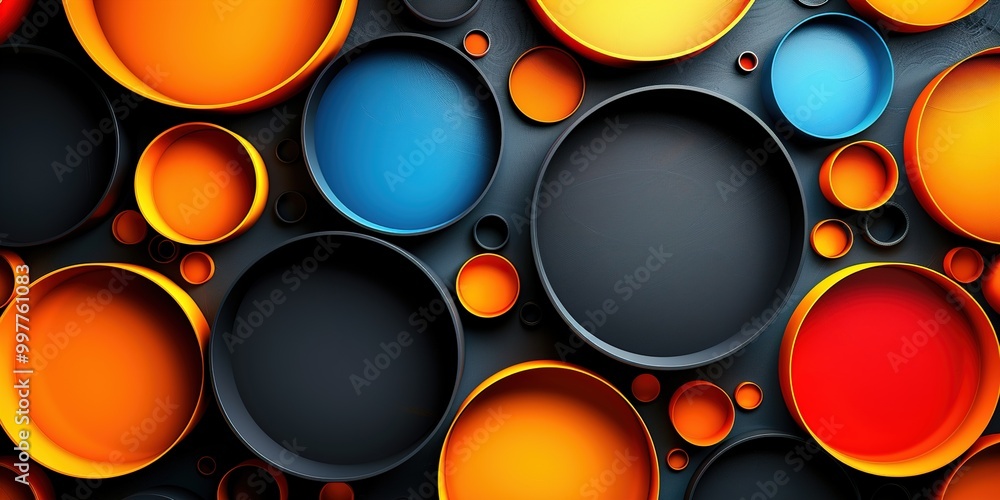 background with circles background with circles