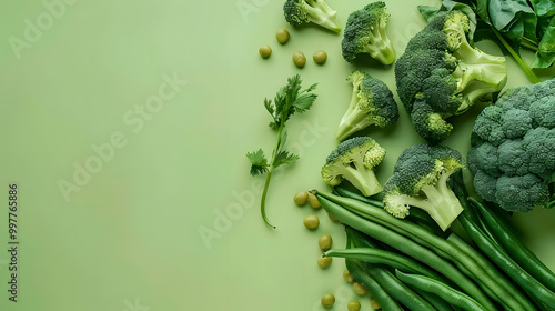 Wallpaper Mural fruits and vegetables splashing in a graphic advertising background. Torontodigital.ca