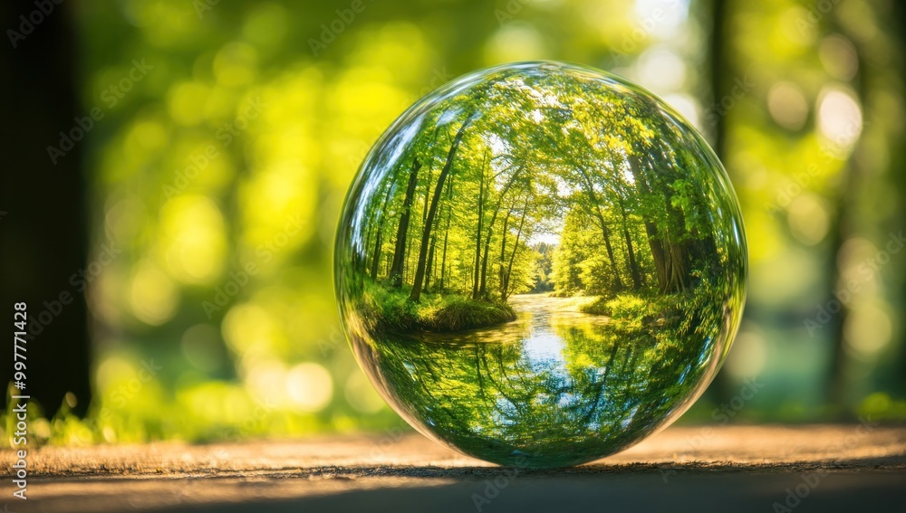 Nature's Reflection in a Crystal Ball Nature's Reflection in a Crystal Ball