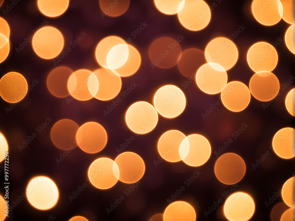 Obraz premium Blurred Christmas lights as background