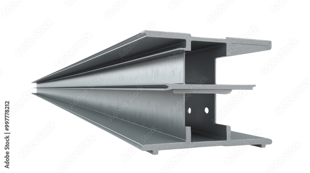 Steel Beam Connection I Beam Profile Structural Engineering Industrial Construction Steel Beam Connection I Beam Profile Structural Engineering Industrial Construction
