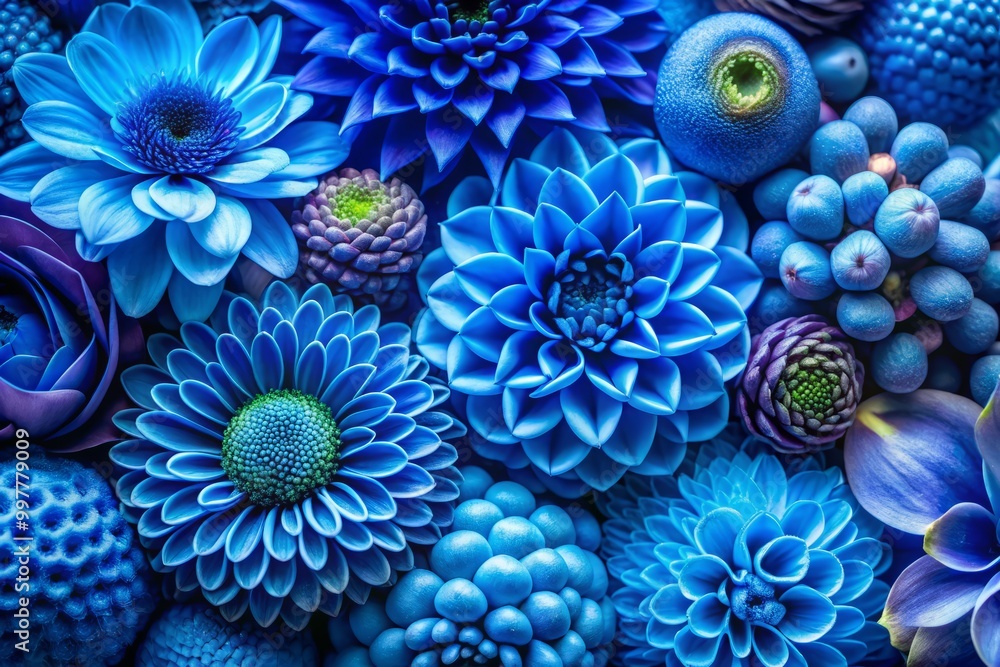A Beautiful Array of Different Shades of Blue Showcasing the Depths of Color and Serenity A Beautiful Array of Different Shades of Blue Showcasing the Depths of Color and Serenity