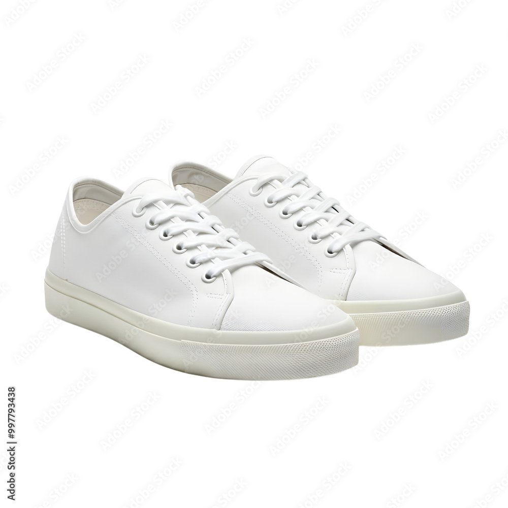 White shoes. White sneakers. png isolated background. transparent background White shoes. White sneakers. png isolated background. transparent background
