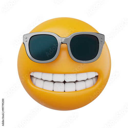 3d render emoji illustration