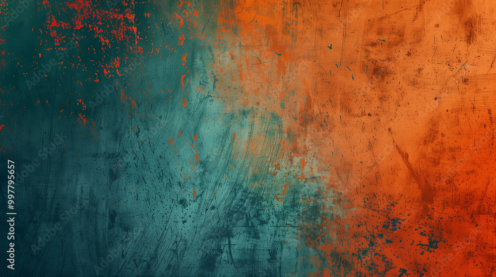 Obraz premium old texture grand and orange background