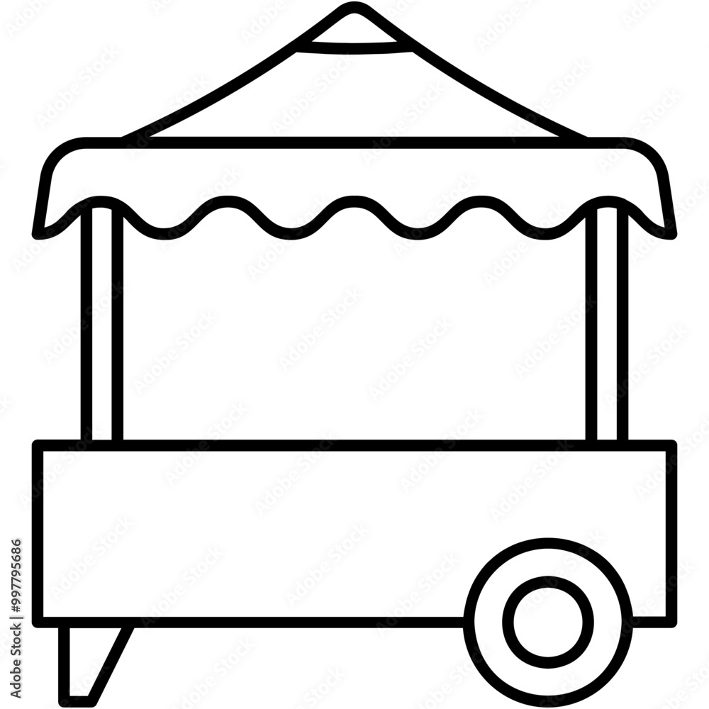Circus Train Car Icon Circus Train Car Icon