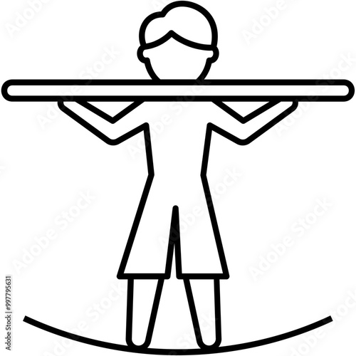 Tightrope Walker Icon