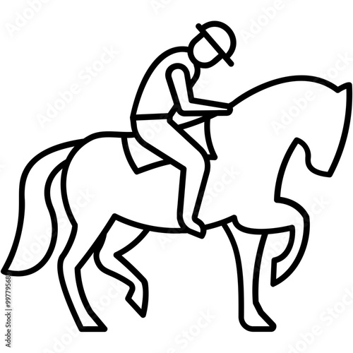 Equestrian Icon