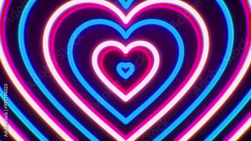 Neon Hearts