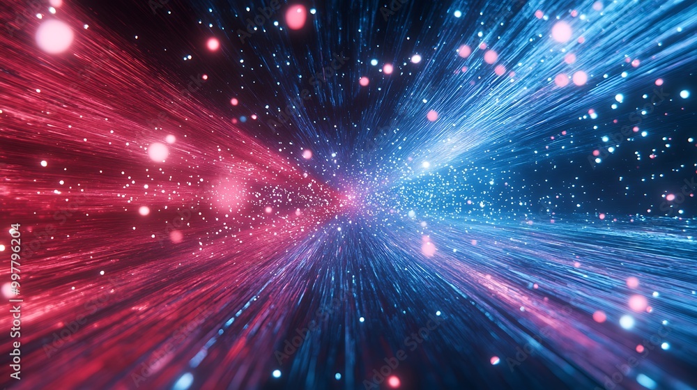 Fototapeta premium Neon Tunnel