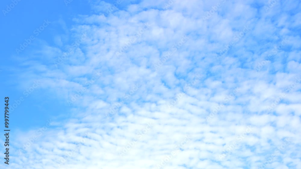 Timelapse shot of the movement of clouds in the blue sky. 4K Timelapse shot of the movement of clouds in the blue sky. 4K