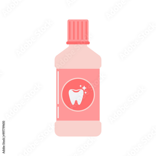 mouthwash Icon Illustration